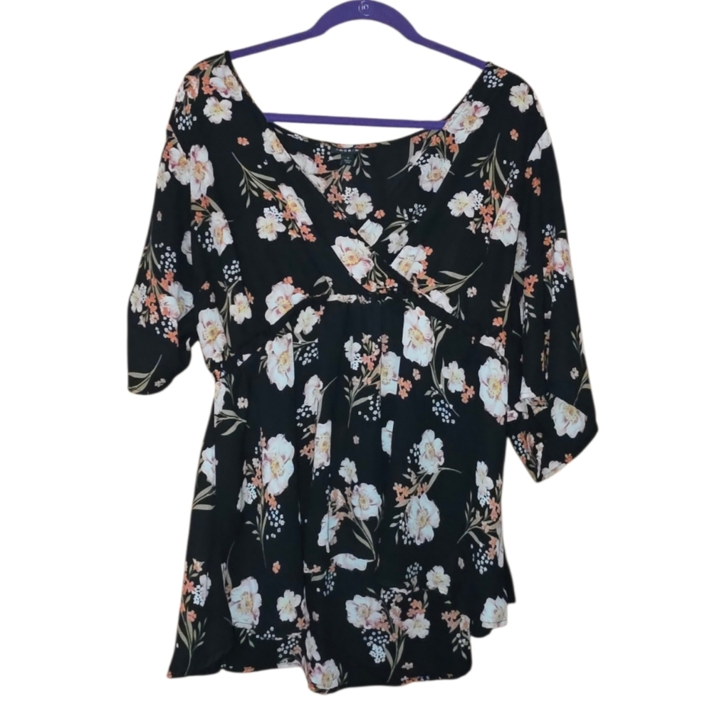Torrid Cinched Waist Top